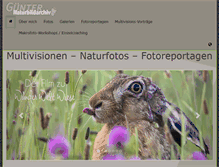 Tablet Screenshot of naturbildarchiv-guenter.de